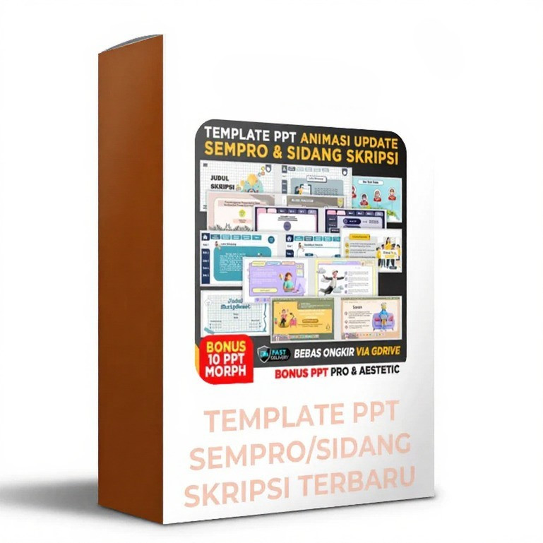 Template PPT Sidang Skripsi | 50+ Siap Pakai