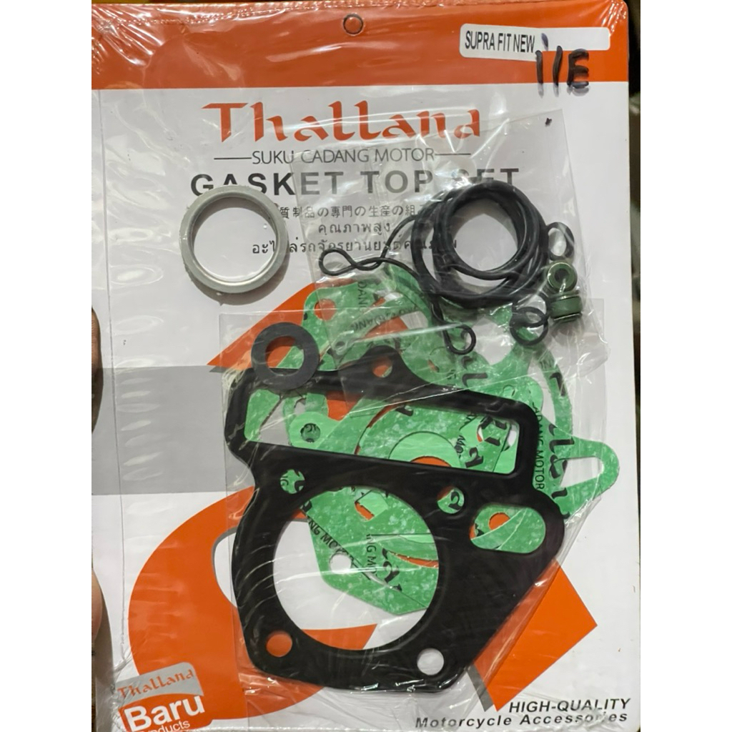 [1 SET] GASKET TOPSET SUPRA FIT NEW THALLAND/RTC/MERK ACAK SESUAI STOK PAKING TOP SET LEGENDA PACKIN