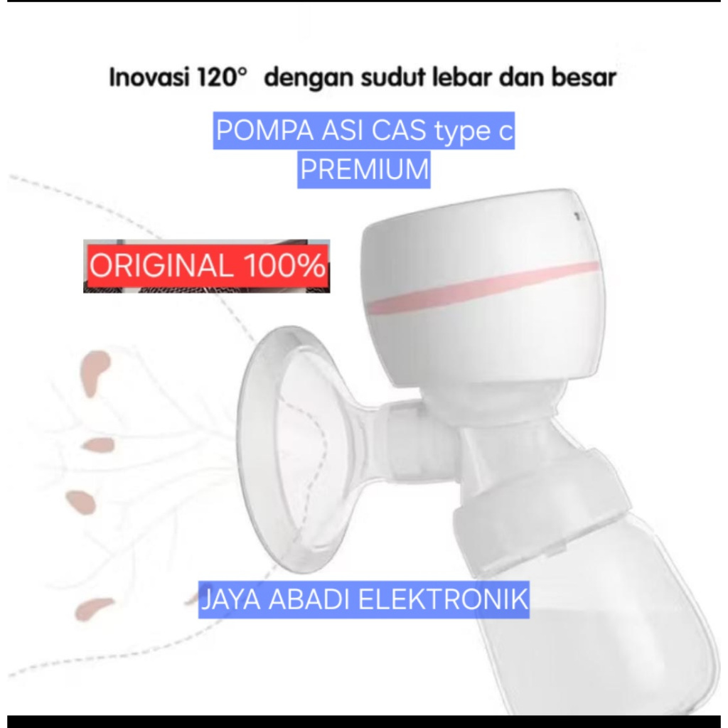 H58 USB C BPA FREE BOTOL MESIN POMPA SUSU PUMP WEARABLE Kantong FOOD GRADE Asi ORI 100% host machine