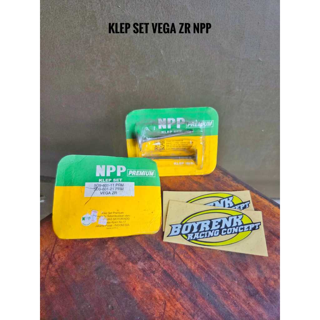 KLEP SET | PAYUNG KLEP YAMAHA VEGA ZR NPP PREMIUM - BOYRENK RACING