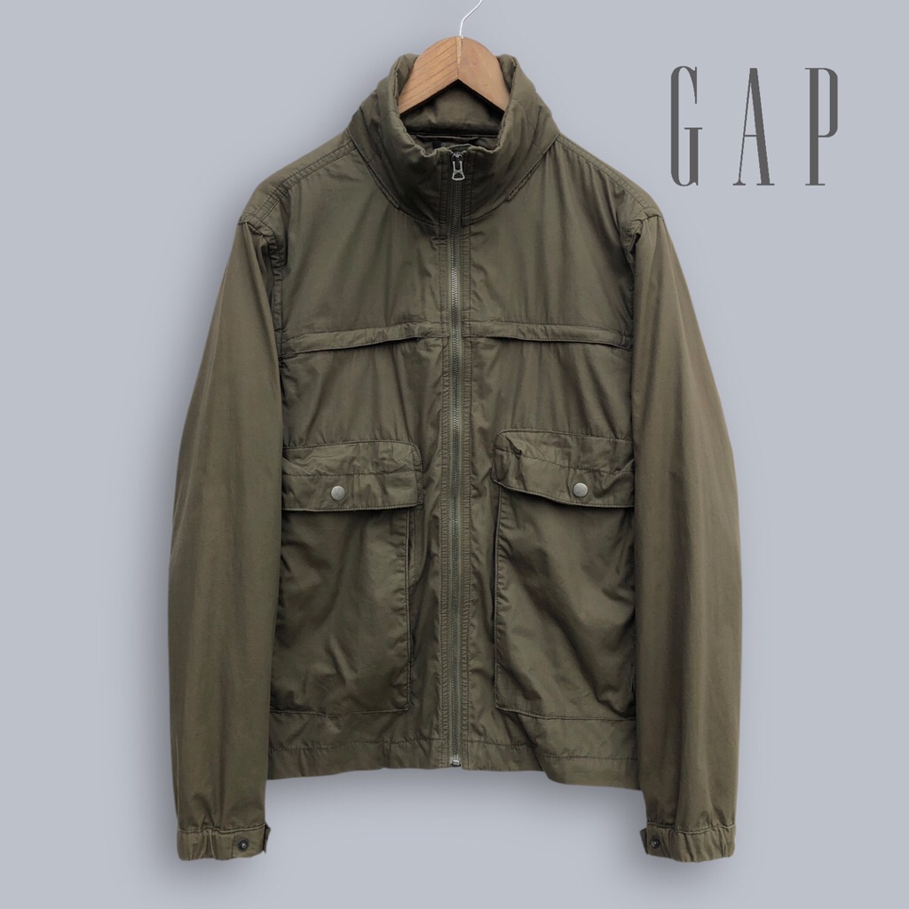 GAP Parka Green Army 00s Old GAP Vintage Jacket
