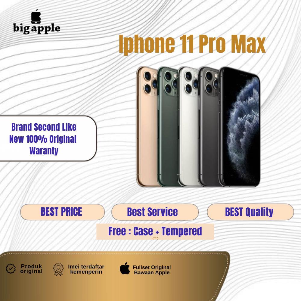 SECOND LIKE NEW iPhone 11 Pro Max 64GB 256GB Space Gray Silver Gold Midnight Green