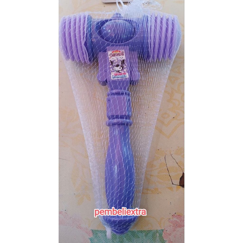 mainan termurah palu tukul bunyi