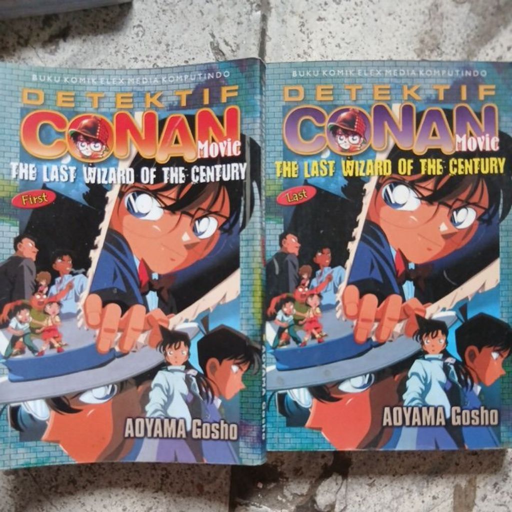 KOMIK DETEKTIF CONAN THE LAST WIZARD OF THE CENTURY FIRST AND LAST