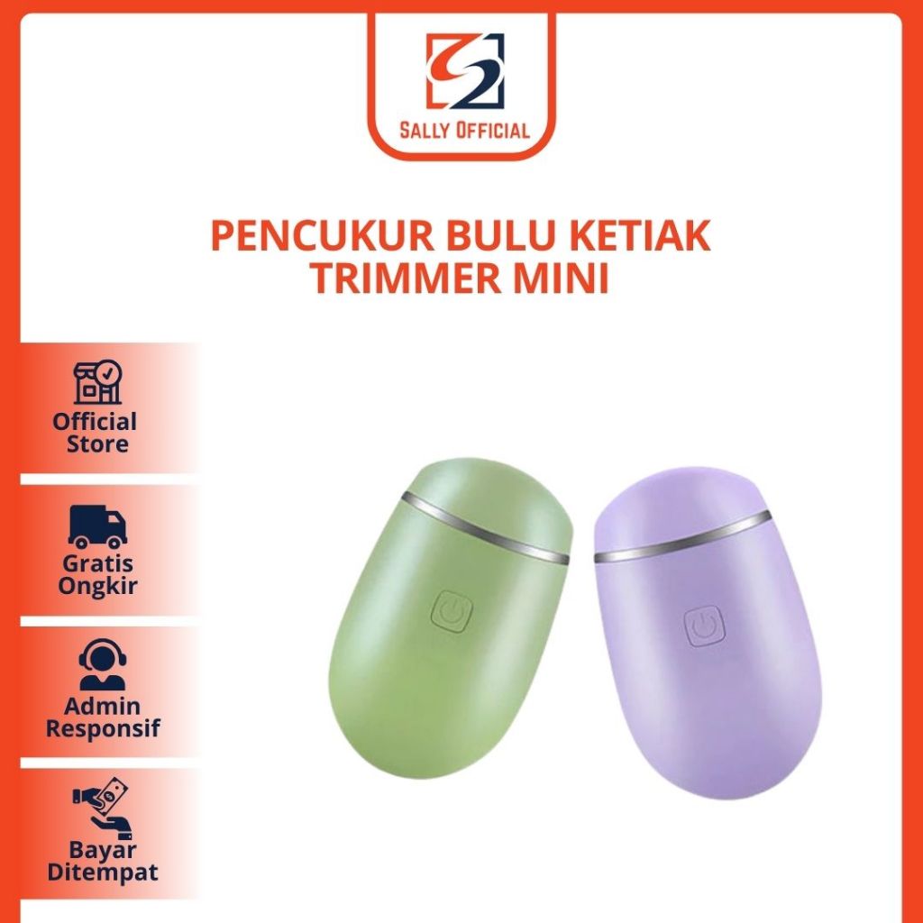 Pencukur Bulu Ketiak Trimmer Mini Lady Shaver Body Trimmer