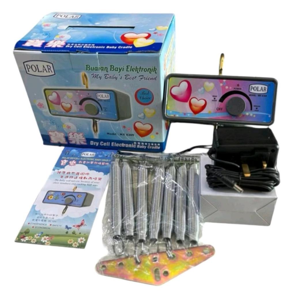 Mesin Ayunan Listrik Bayi Polar Basic/ Ayun Elektrik Polar