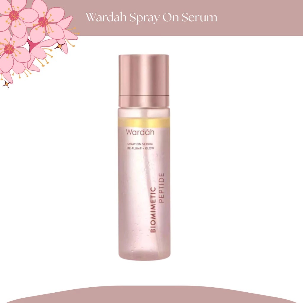 Wardah Spray On Serum 105 ml/Serum Wajah