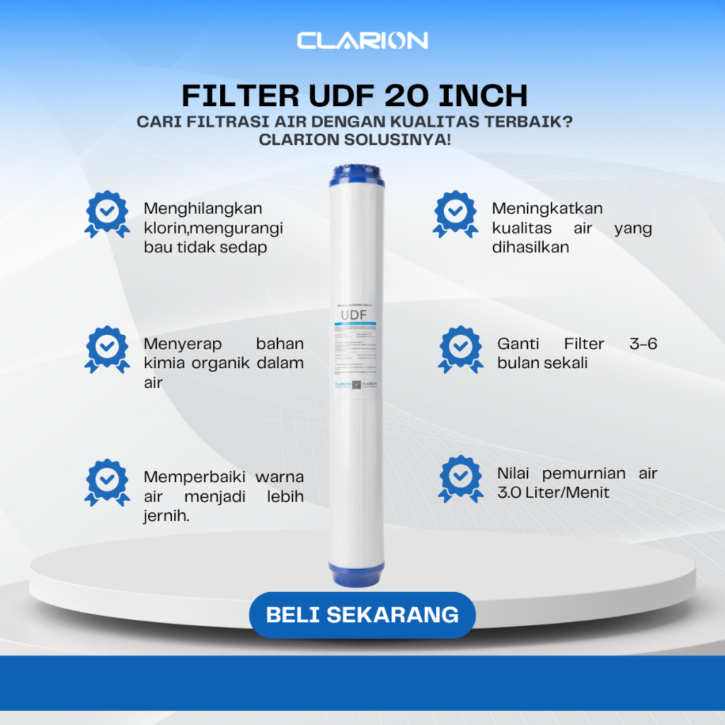 CLARION Filter Cartridge UDF 20 Inch