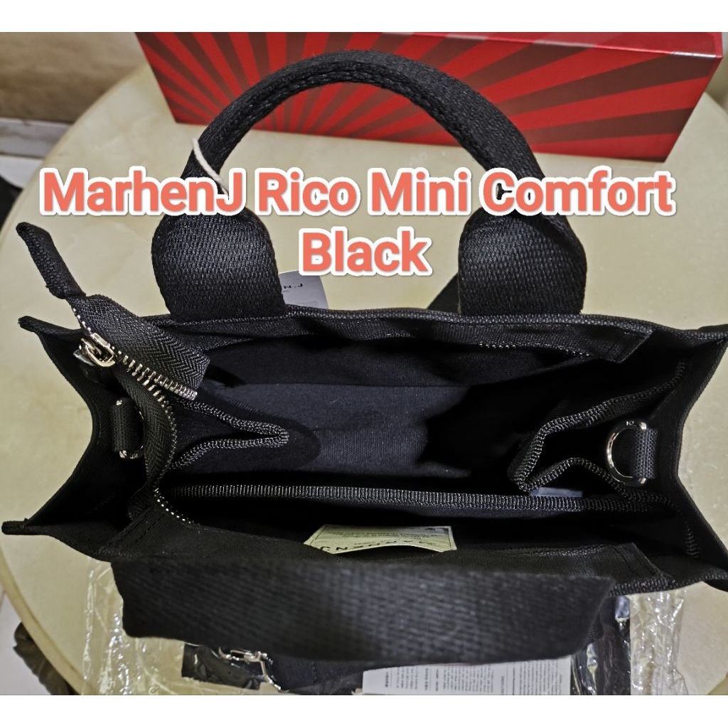 Marhen J Rico Mini Comfort Bag - All Black (original or money back guarantee) sisa stock