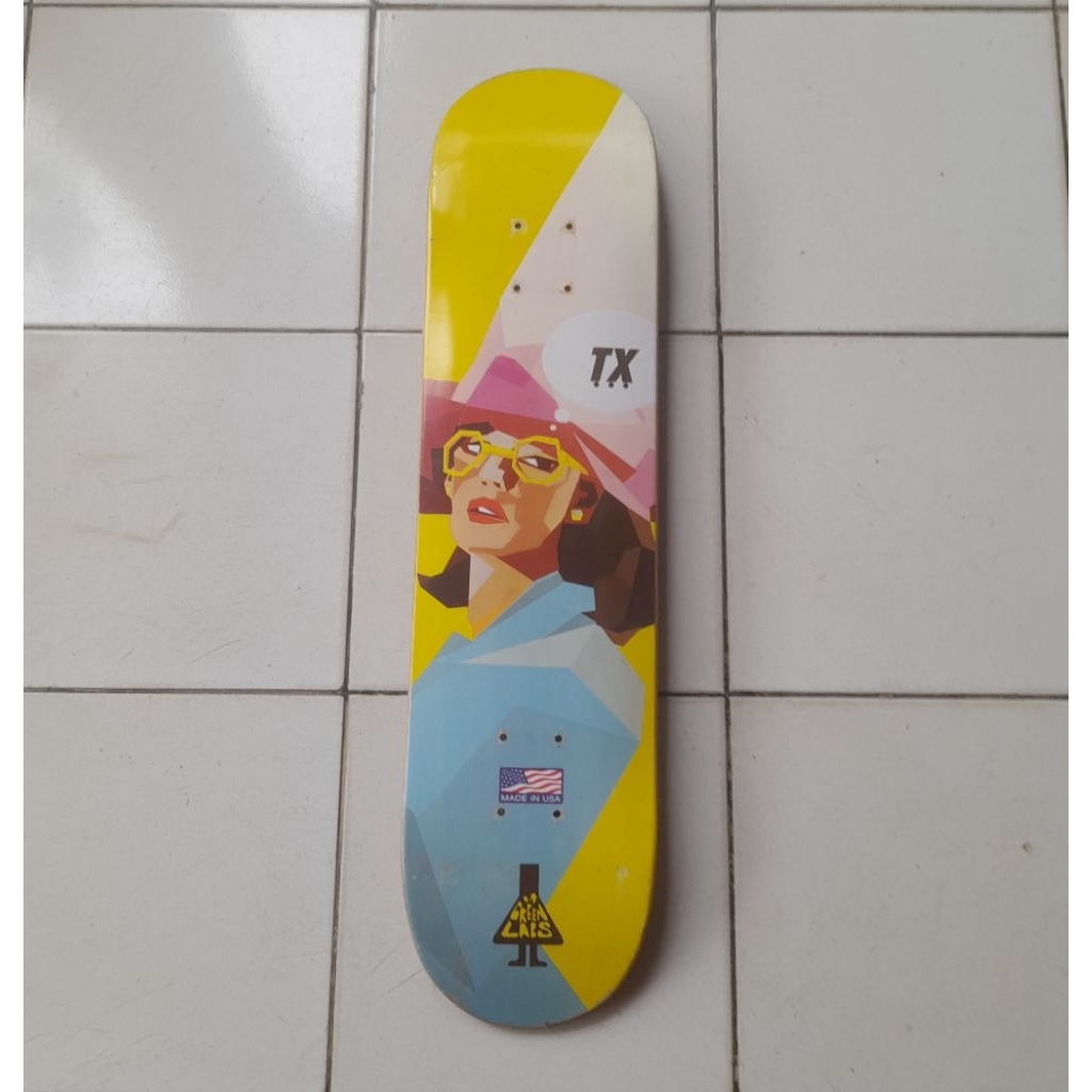 Skateboard Deck Greenlabs 7.5 second / bekas