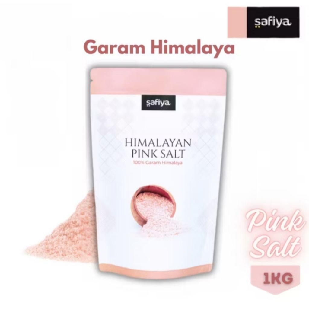 Garam Himalaya| Himalayan Pink Salt Safiya 1kg