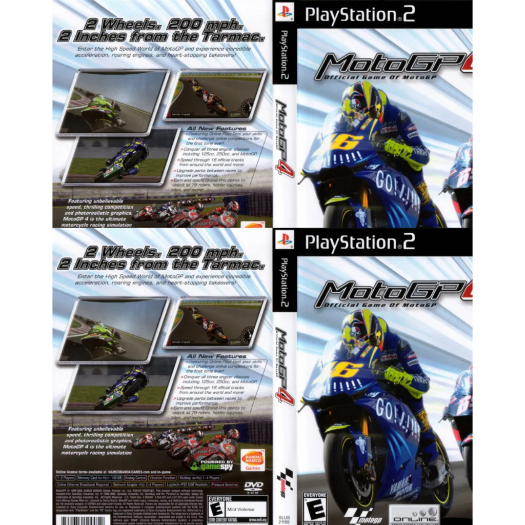 GAME PS2 MOTOGP4 ISO PC LAPTOP - Iso Emulator