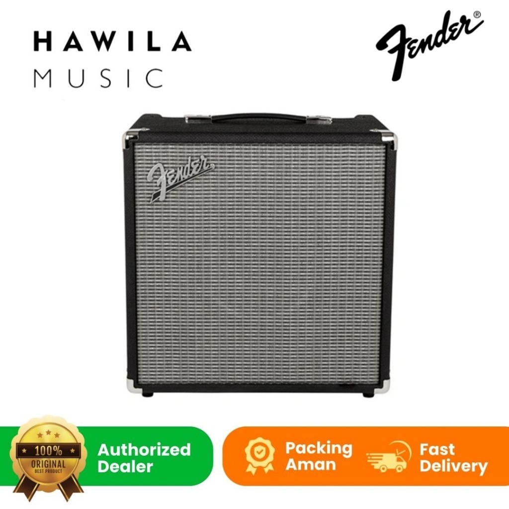 Amplifier Ampli Gitar Fender Rumble 40 V3 Bass Combo Amplifier Ori