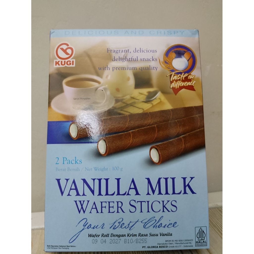 Kugi Wafer Stick 100g All Varian, Wafer Kugi Enak