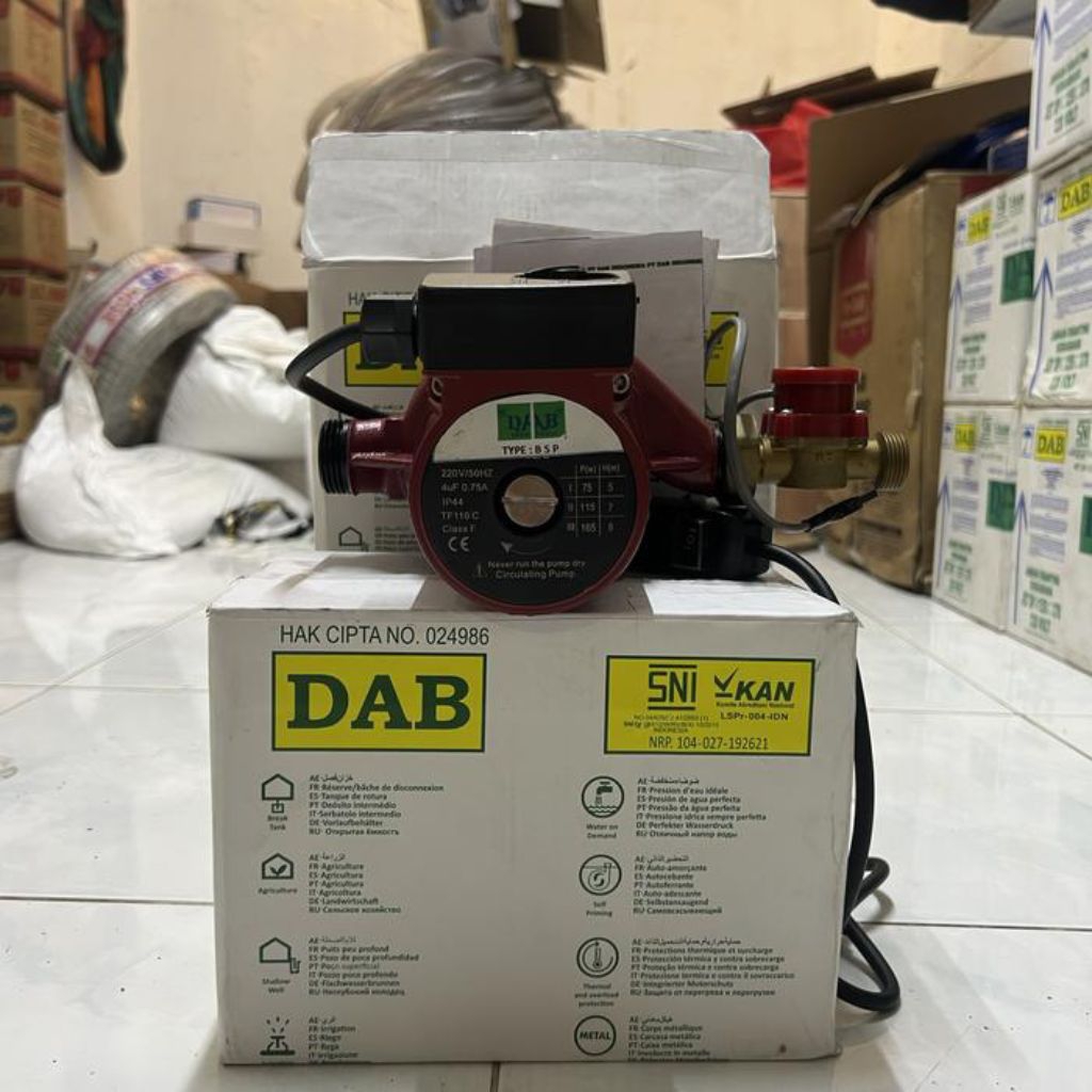 Pompa booster pompa dorong air panas DAB ZPS 15-9-140