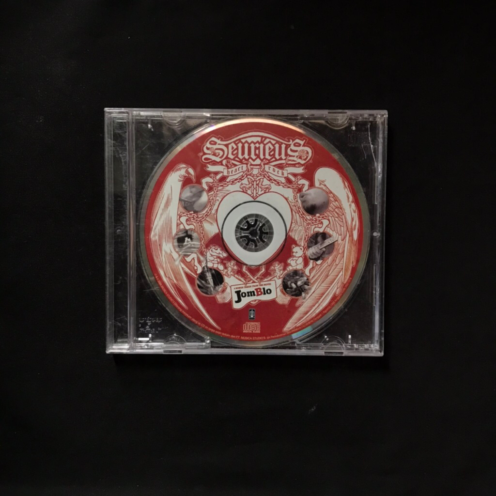 CD Seurieus - Heart Rock (tanpa cover, hanya cd+mika case)