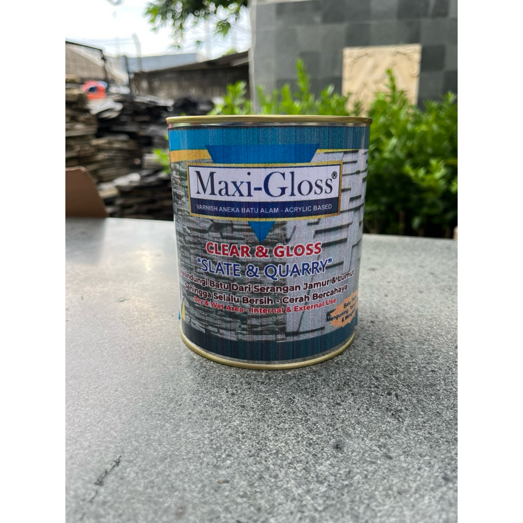 cat batu alam / stone coating