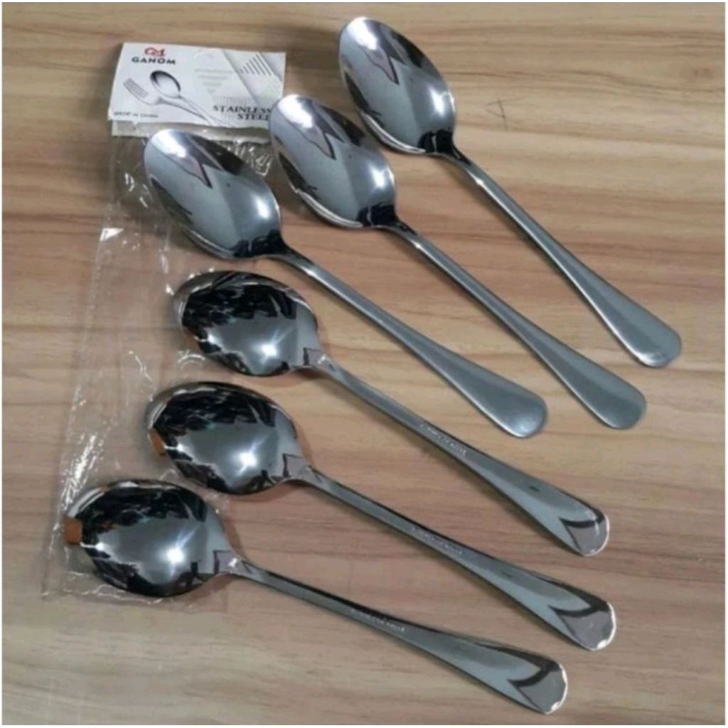 Sendok Makan Stainless Tebal Ganom