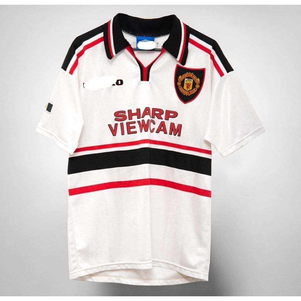 Jersey Kaos Baju Sepak Bola MU Man Mancester Manchester United Utd Home Away 3rd Third Putih White R