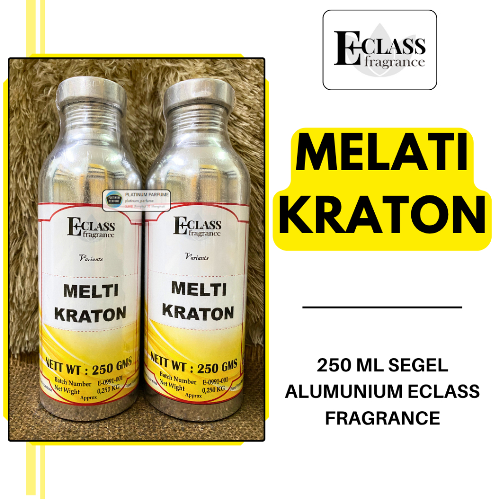 Bibit Parfum MELATI KRATON ( 250 ML SEGEL Alumunium ) Eclass Fragrance - PERFUME MURNI AL REHAB