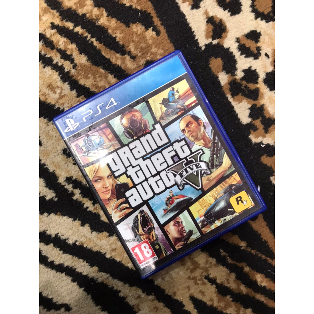 Kaset BD PS4 GTA V Full Map