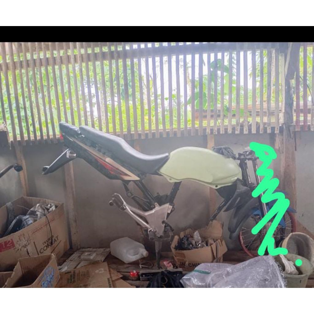 rangka set bodi tiger 2000