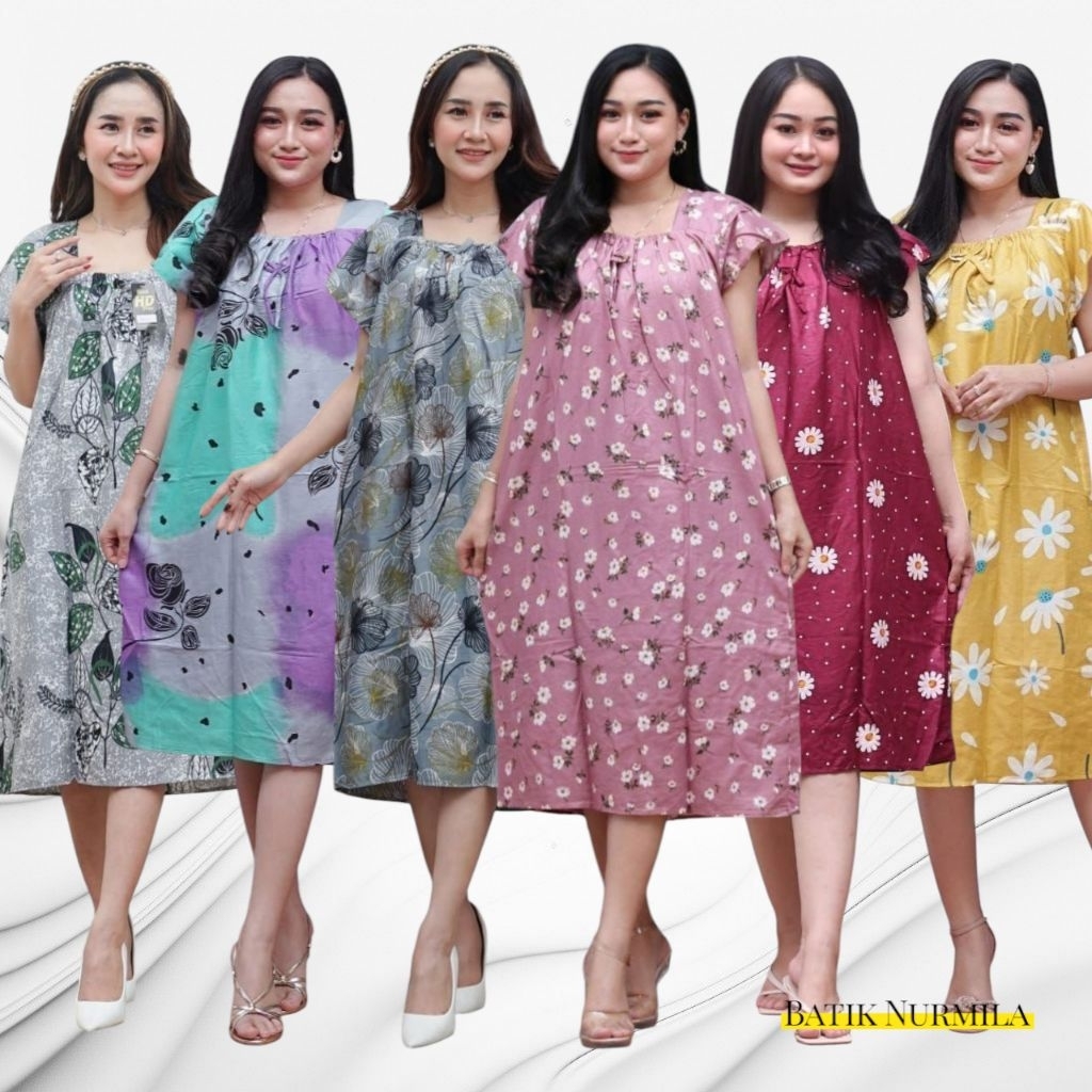 3 PCS DASTER YUKENSI JUMBO KARET DADA BAJU TIDUR WANITA LD 120 CM