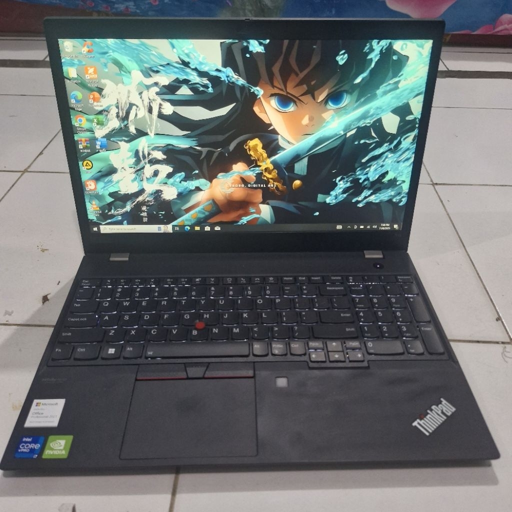 Thinkpad T15 gen 2 Dual VGA Core i7 gen 11 Nvidia Geforce MX450