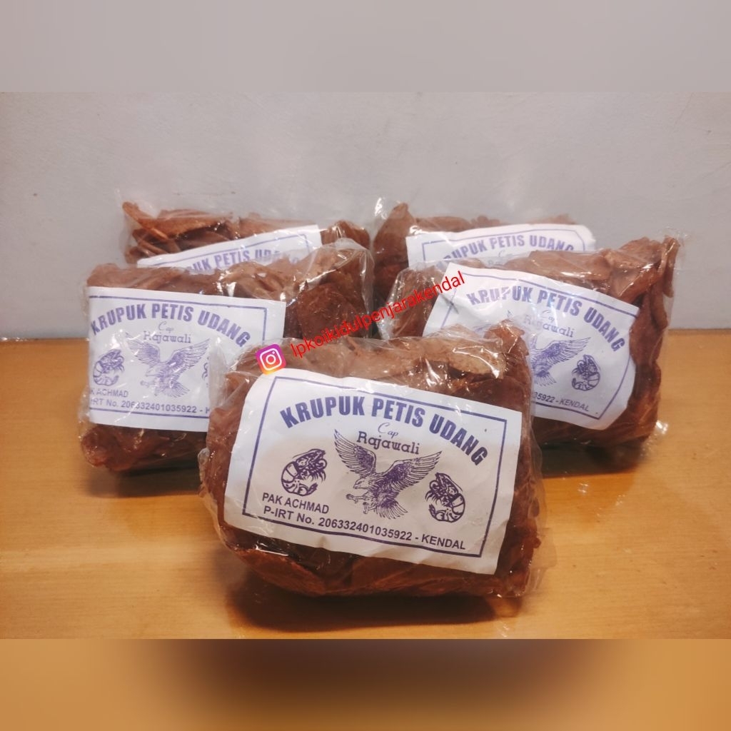 Kerupuk Petis Udang 5 Bungkus RAJAWALI Kendal