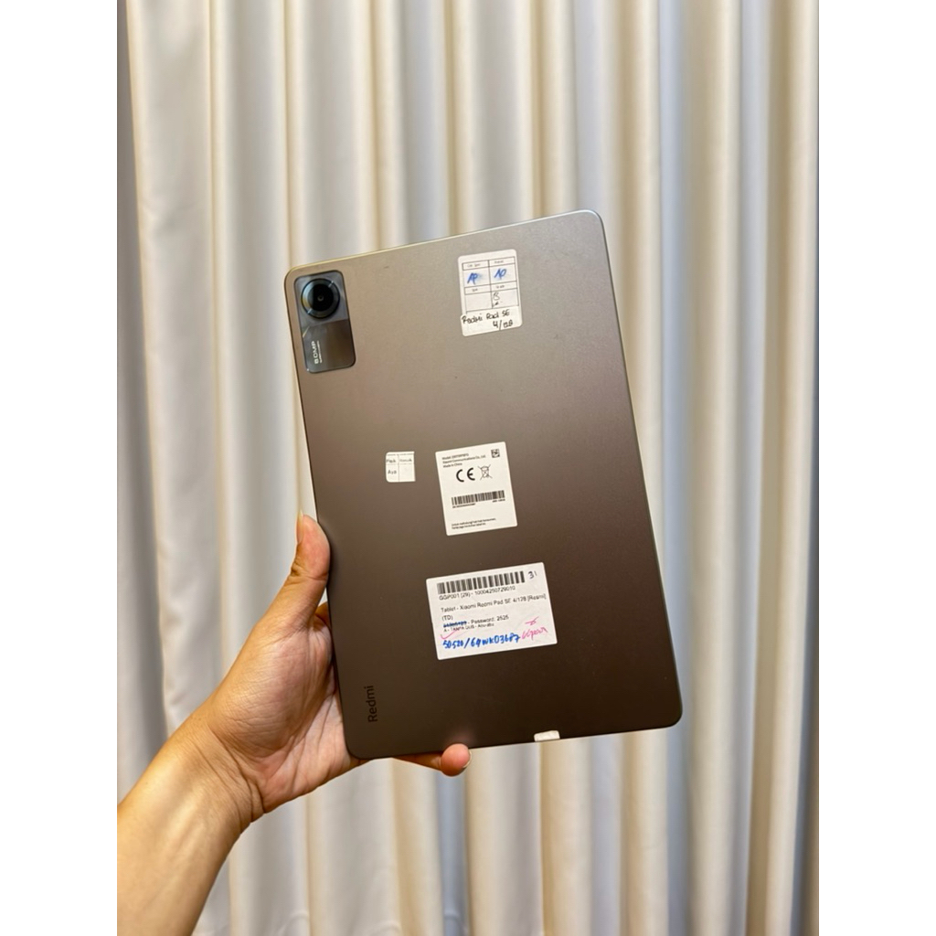 Tab Xiomi Redmi Pad SE 4/128 Second Seken bekas murah bergaransi
