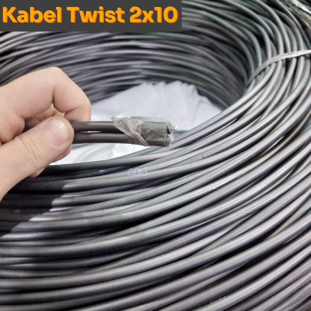 Kabel SR 2x10mm / Kabel Twisted / Kabel PLN / Kabel Tic NFA2x 2x10 mm TMK