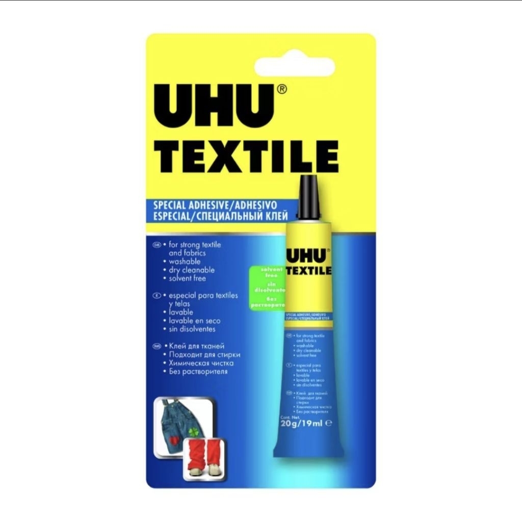 UHU Household Textile / Lem Kain Textile / Lem UHU textile kain