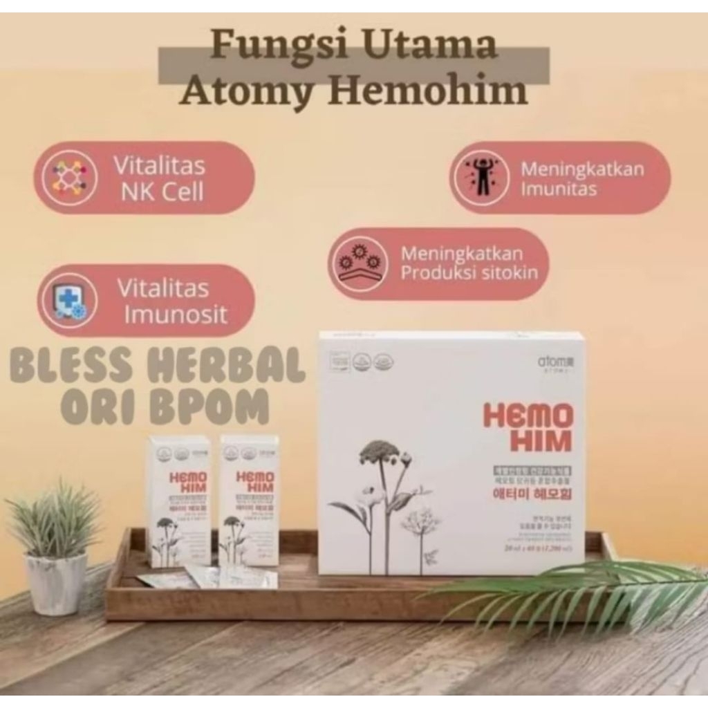 Atomy Hemohim Korea isi 30 sachet exo terbaru 2027