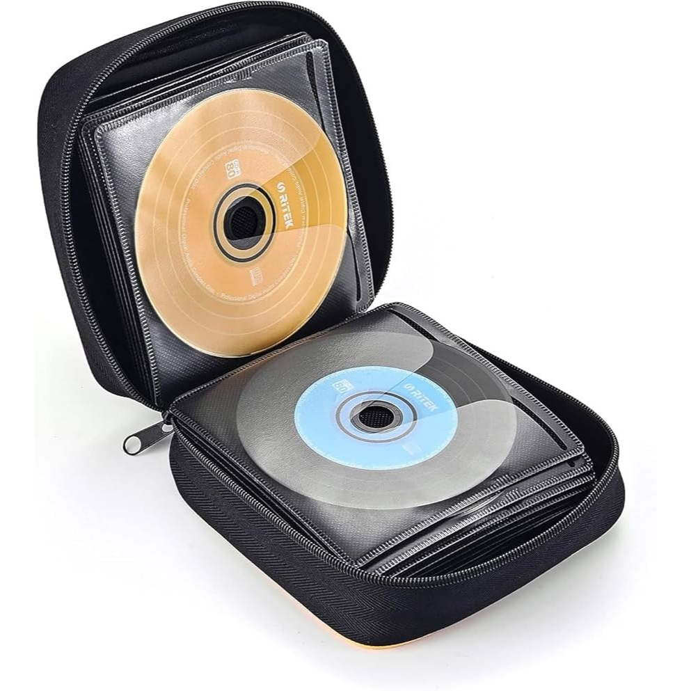 Tempat Penyimpanan Kaset DVD CD PlayStation 20 Disc Holder Bag Disc Storage Motif Kartun