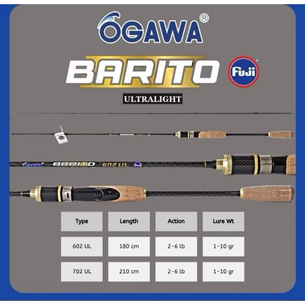 Joran Ultralight Spinning Ogawa Barito