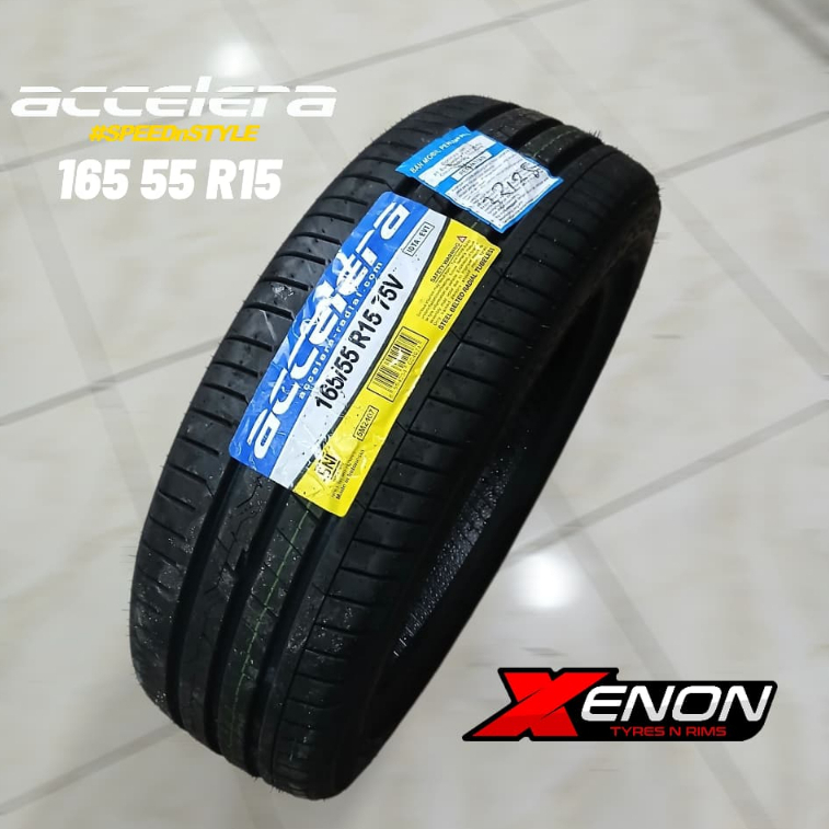 Ban Mobil Tubles Ukuran 165 55 R15 ACCELERA IOTA EVT || Ban Mobil Ring 15 165/55 R15