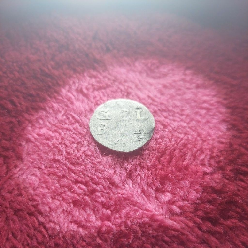 koin perak Gelria 1646 asli langka