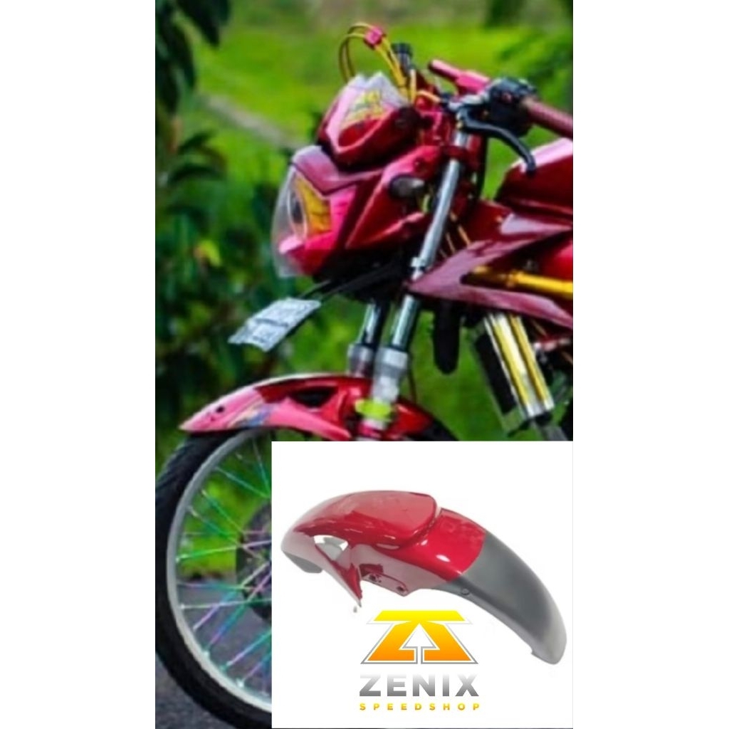 SPAKBOR DEPAN VARIASI YAMAHA VIXION OLD SONIC