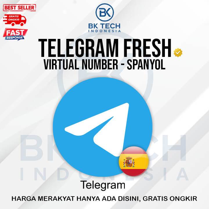 Nomor Virtual Telegram Spanyol Tanpa Biaya Langganan Premium