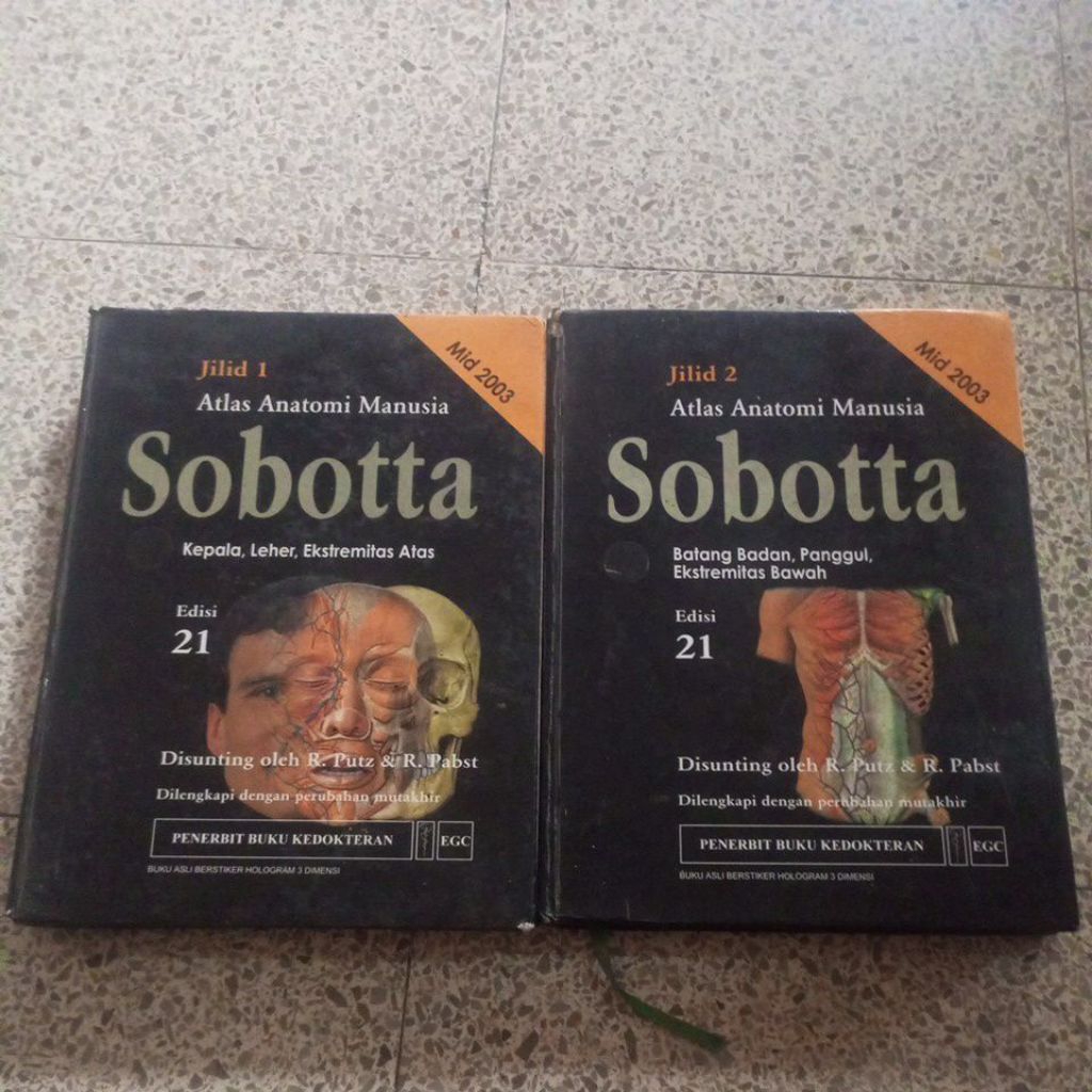 Buku Atlas Anatomi Manusia Sobotta Edisi 21 original