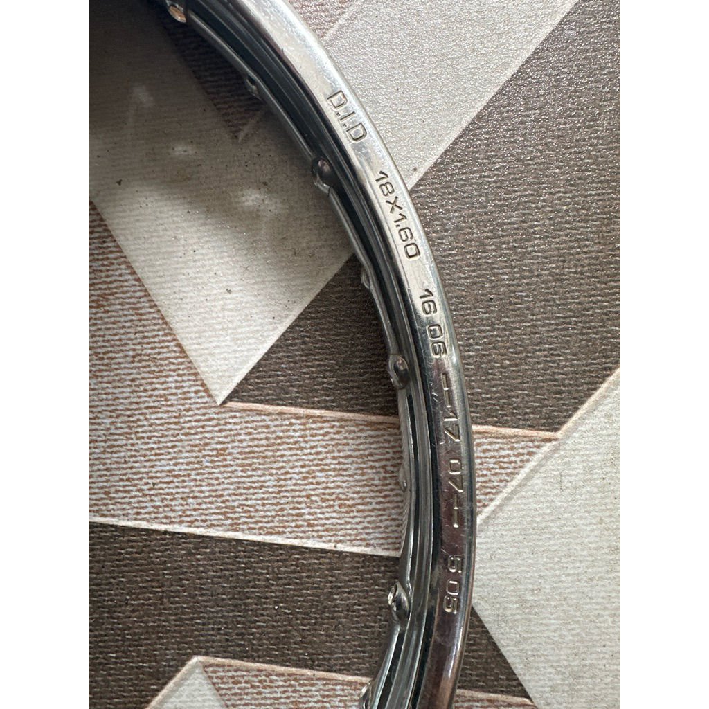 Velg velk rim  DID copotan rx king 2005 original
