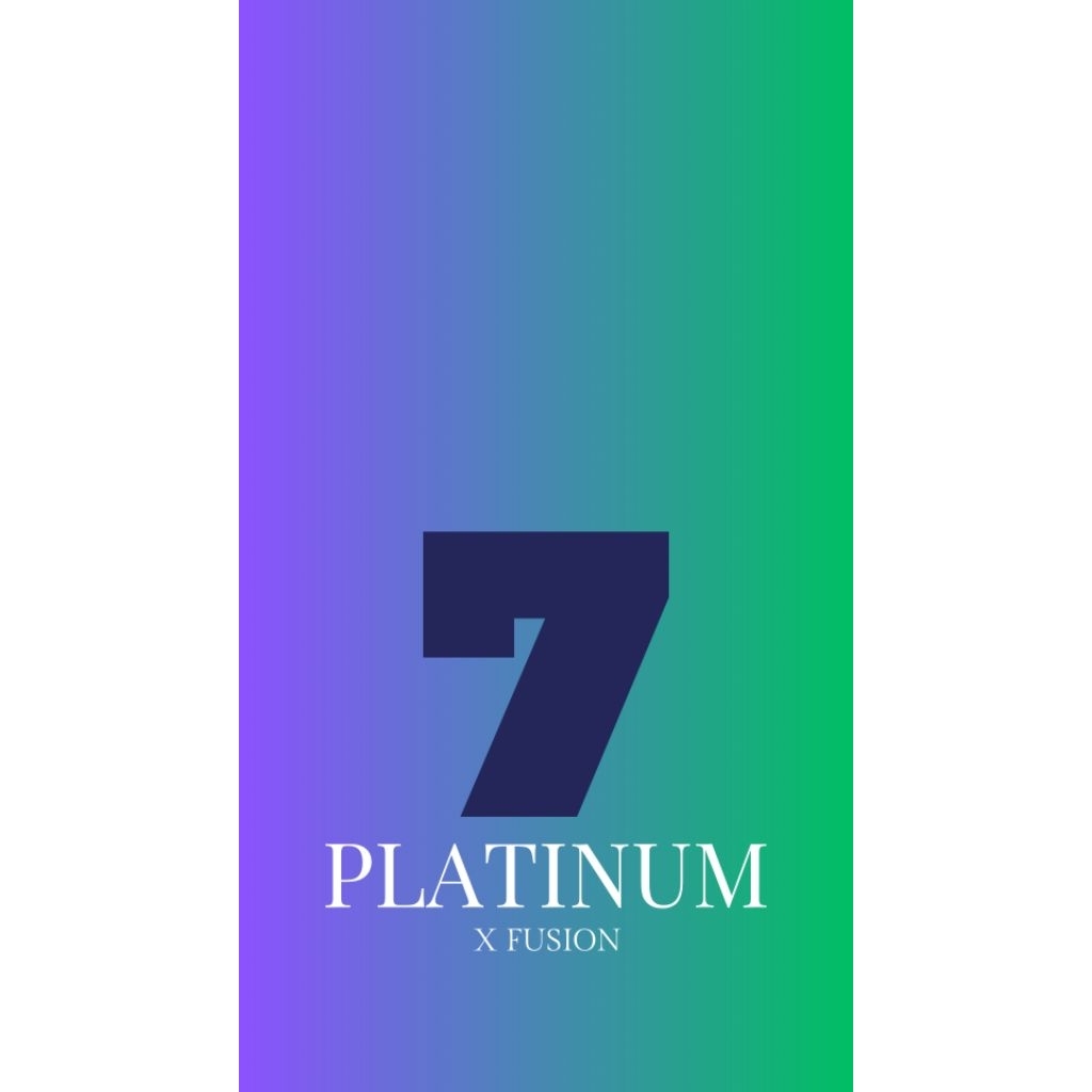 R Platinum Seven X Fusion