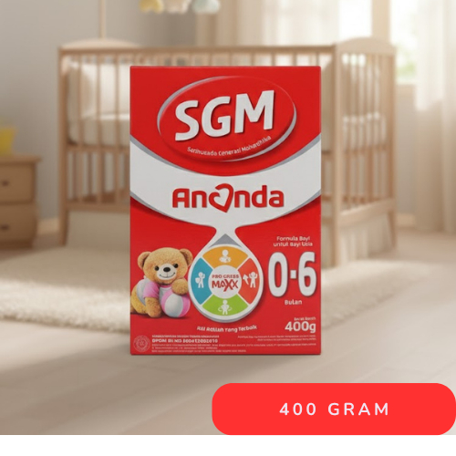 SUSU SGM ANANDA 0-6 BULAN 400 GR EXP 2027