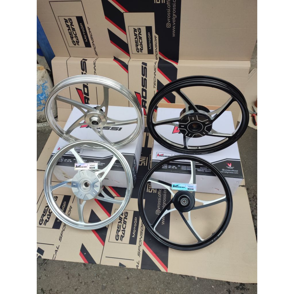 VELG PELEK RACING VROSSI SPRINT SAMURAI MODEL VND KZR RING 17 VARIO125 VARIO150 VARIO110 BEAT ESP BE