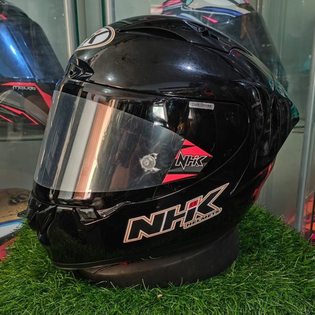NHK GP R TECH RACE KIDS MINI GP SOLID BLACK GLOSSY ORIGINAL NHK
