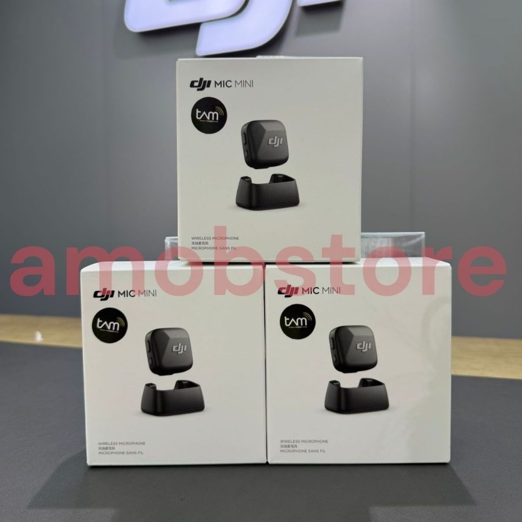 Dji Mic Mini Transmitter (1TX) Infinity Black / Arctic White New BNIB Resmi TAM 6 Bulan