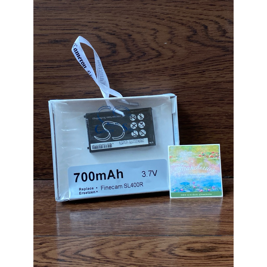 Cameron Sino BP-780S Baterai untuk Kyocera SL300R, SL400R dan Contax SL300RT, baterai NEW