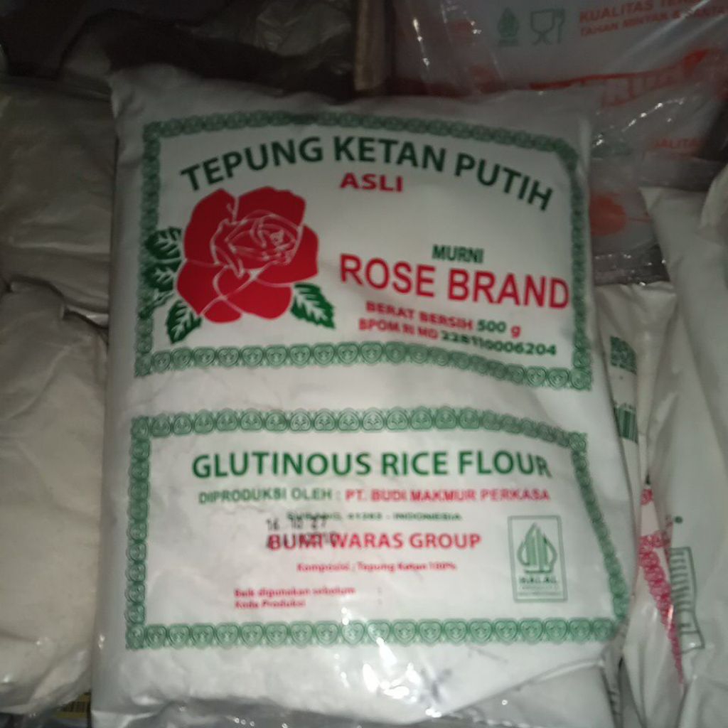 Tepung Ketan Rose Brand 500g