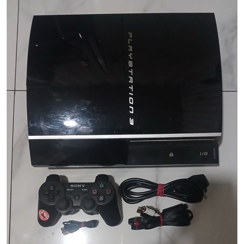 Ps3 Fat Seri Cechl Cfw Hdd 60GB Fullgame Tanpa Box