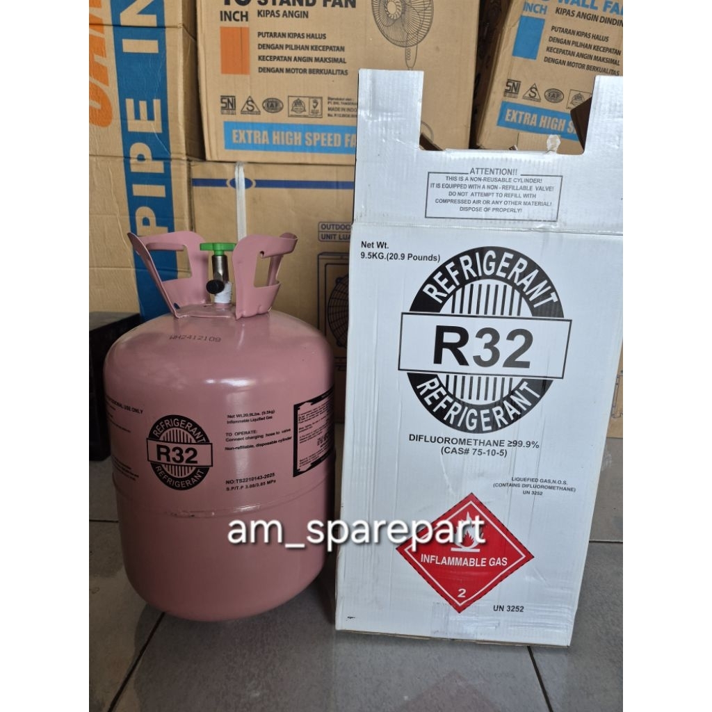 Freon AC refrigerant R32 isi 1,5 kg